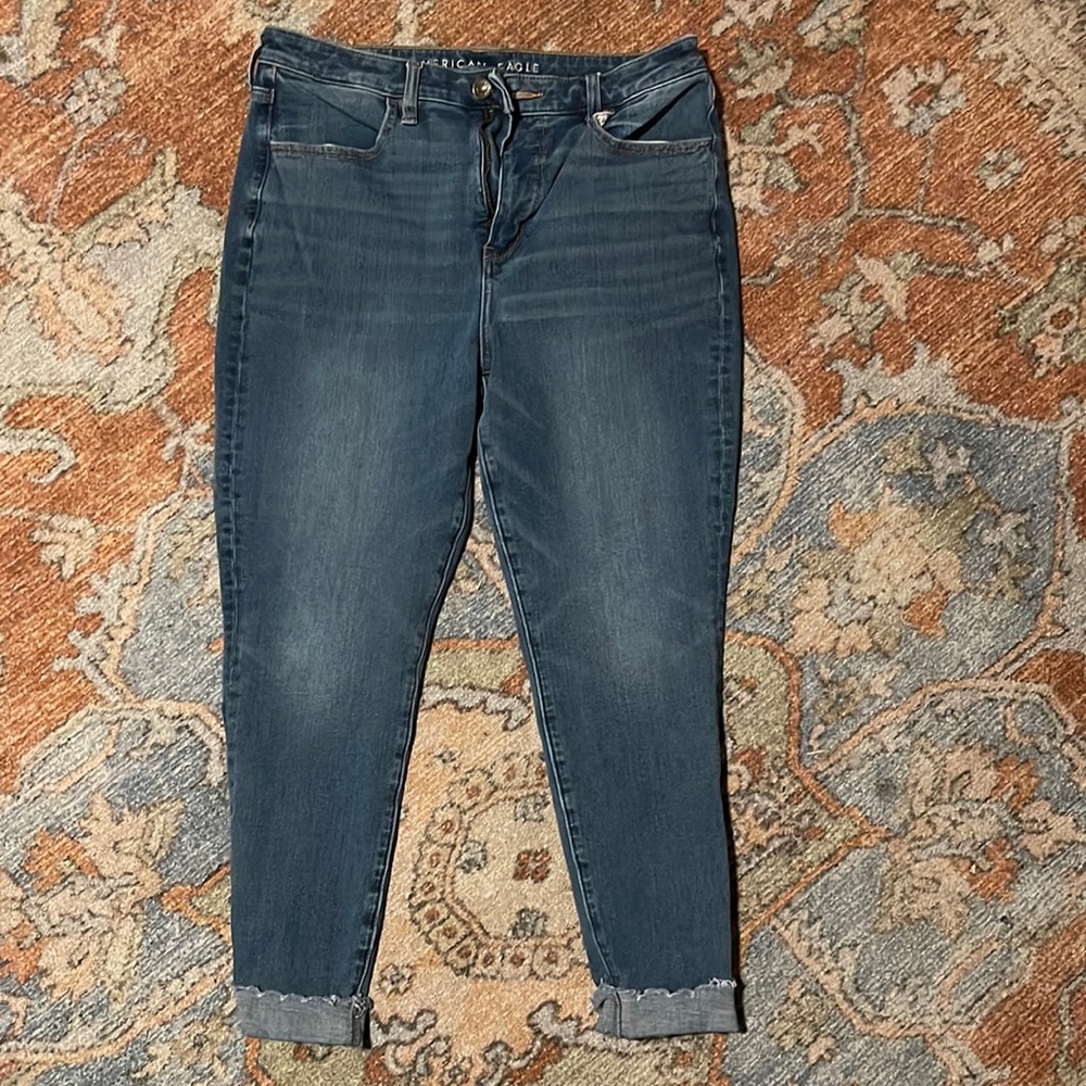 American Eagle super hi rise Jegging